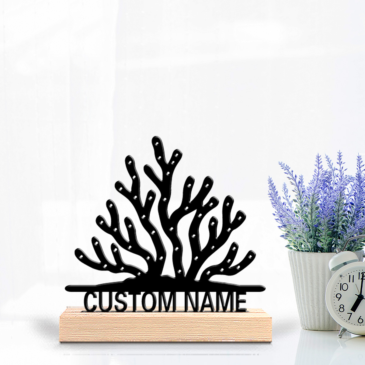 Baby Nursery Tree - 1pc Beauty Personalized Custom Coral Tree