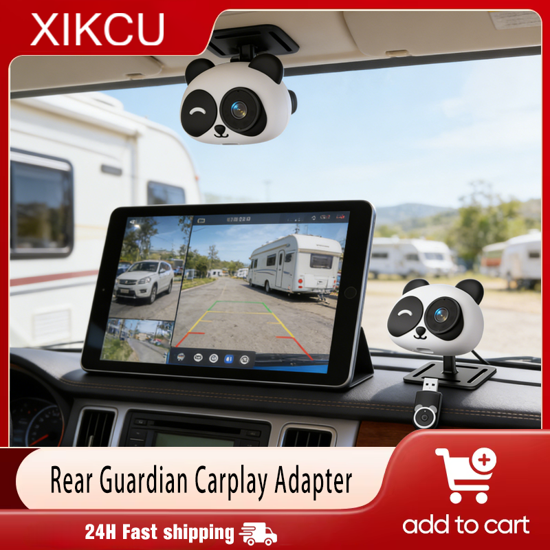 Baby Monitor Split Screen - Cabin Care Wireless CarPlay Adapter 1080P