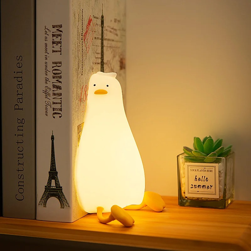 Baby Nursery Table Lamp - Rechargeable Table Night Lamp Touch Baby
