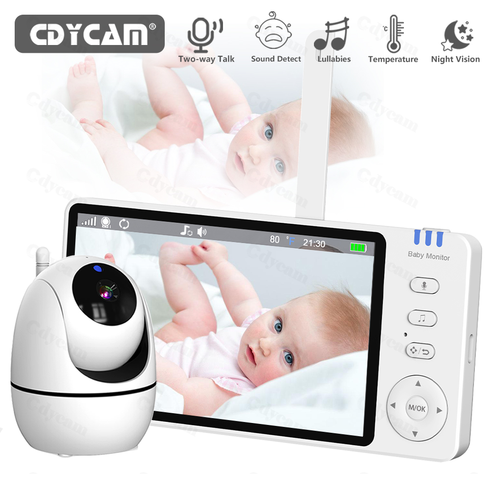 Baby Monitor Split Screen - Video Baby Monitor with Cam and