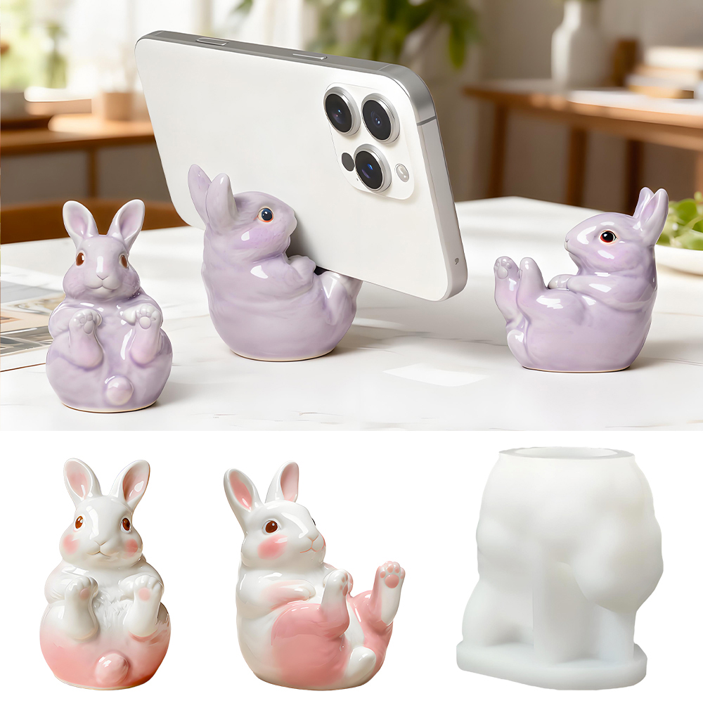 Mobile Hanger Arm - S0284 Cute Bunny Cellphone Stand Formas