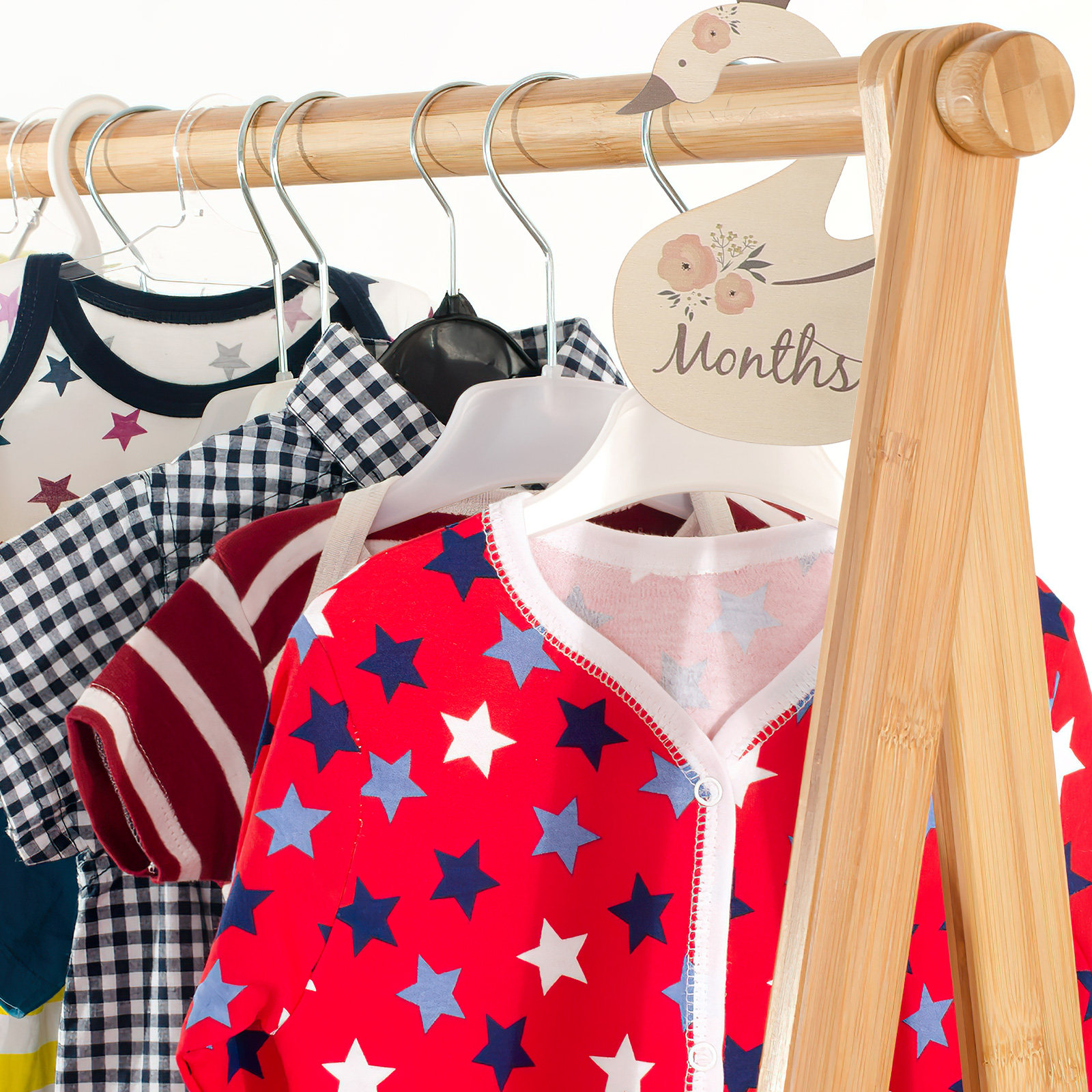 7Pcs Swan Baby Clothes Size Di - огляд і ціна Baby Nursery Closet