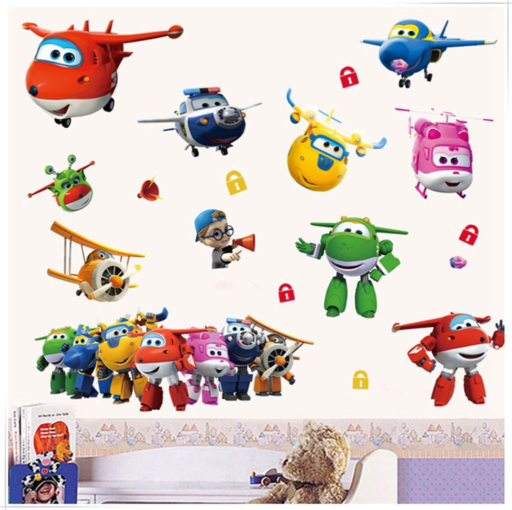 Hot Cartoon Super Wings Deform - огляд і ціна Baby Nursery Posters