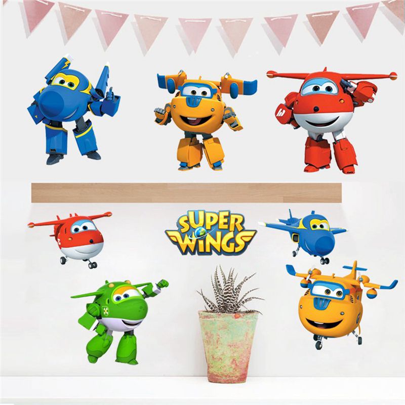 Hot Cartoon Super Wings Deform - огляд і ціна Baby Nursery Posters