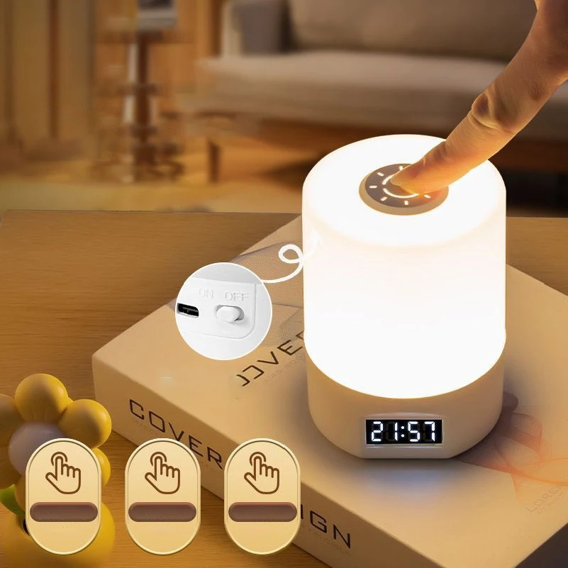 Rechargeable LED Night Light T - огляд і ціна Baby Nursery Table Lamp