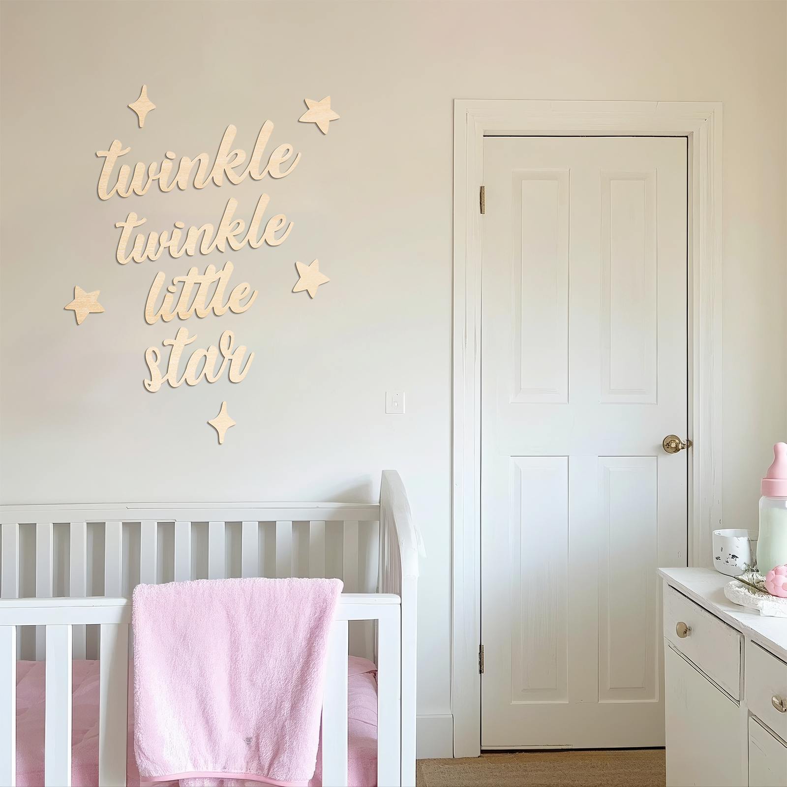 Twinkle Twinkle Little Star Wo - огляд і ціна Baby Nursery Art