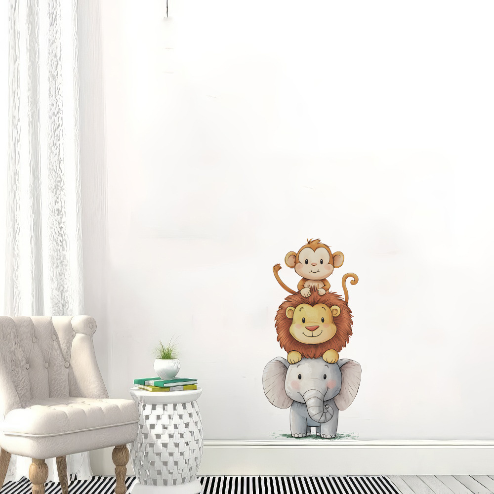 Cute Forest Animals Wall Stick - огляд і ціна Baby Nursery Things