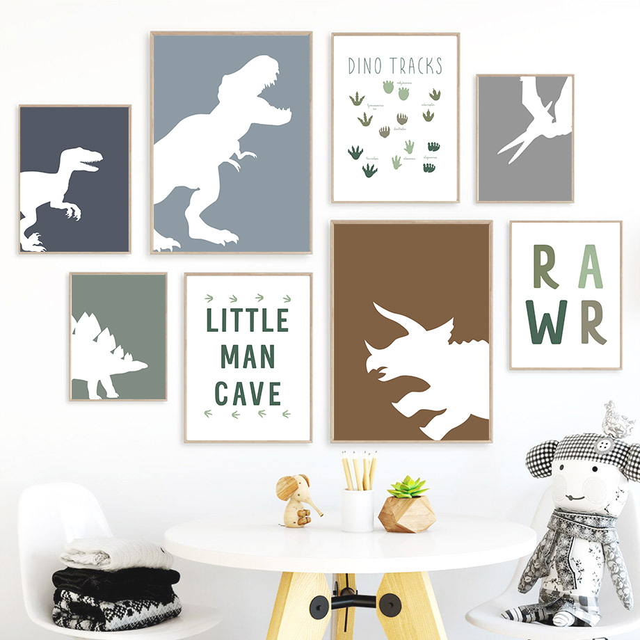 Jurassic Dinosaur Tyrannosauru - огляд і ціна Baby Nursery Posters