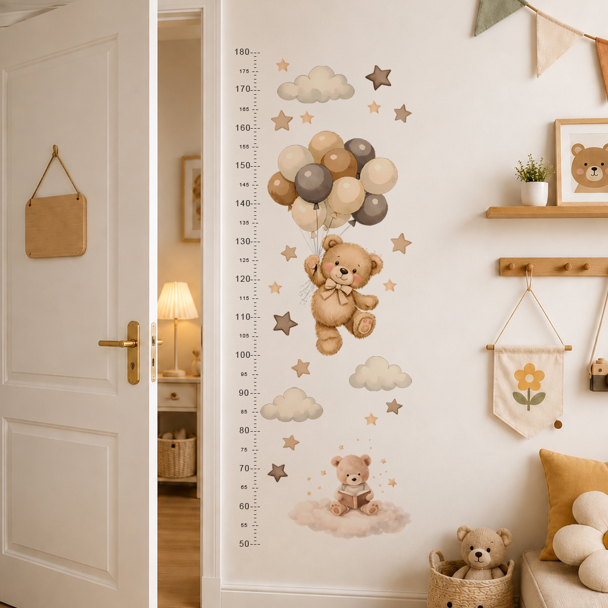 Bohemia Cute Bear Height Chart - огляд і ціна Baby Nursery Set Furniture