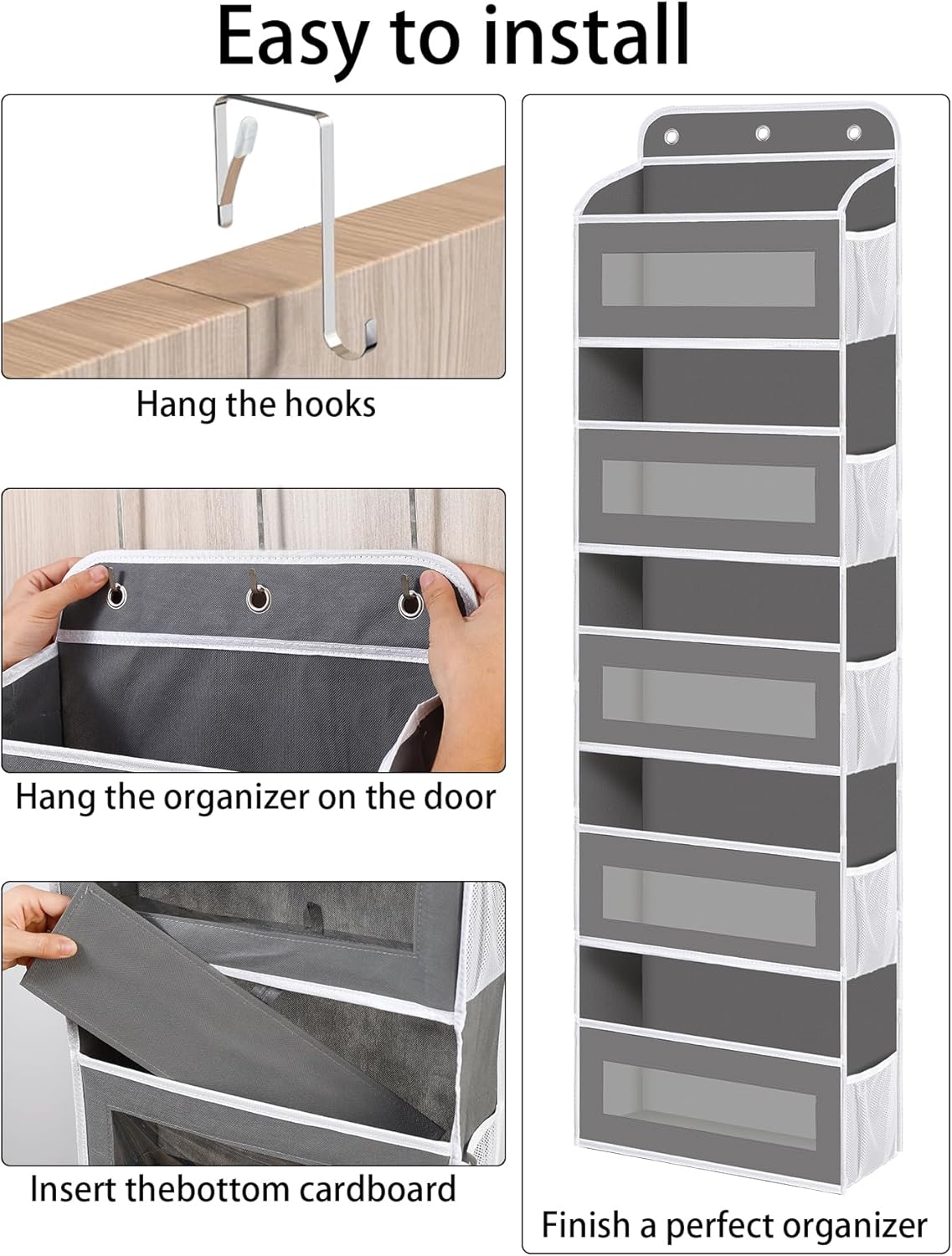 Over Door Organizer, 5 Shelves - огляд і ціна Baby Nursery Images Free