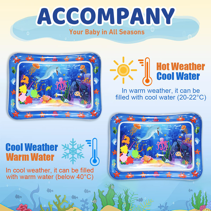 1pc Blue Dolphin Inflatable PV - огляд і ціна Baby Nursery Cushion