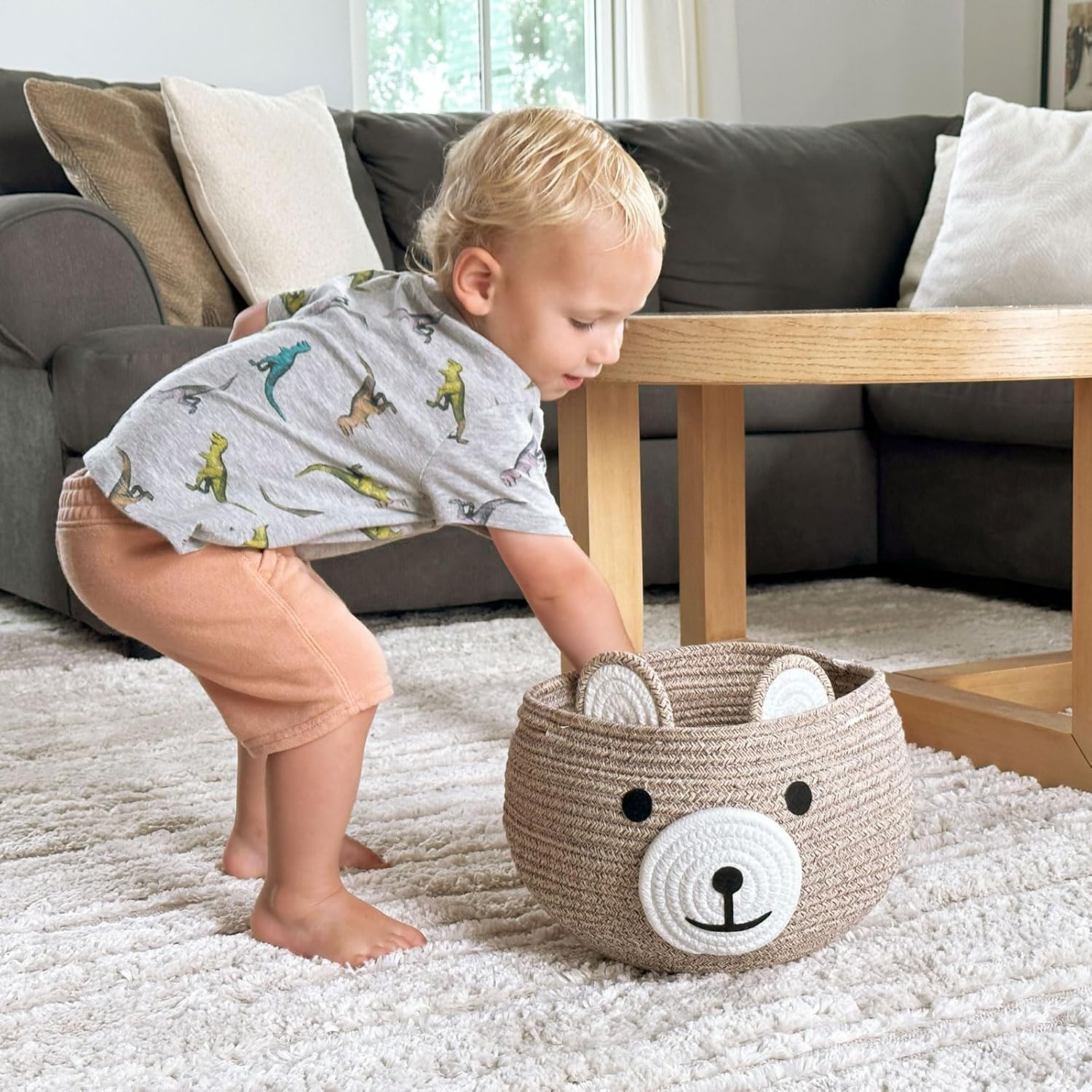 Baby Basket for Nursery, Bear  - огляд і ціна Baby Nursery Images Free