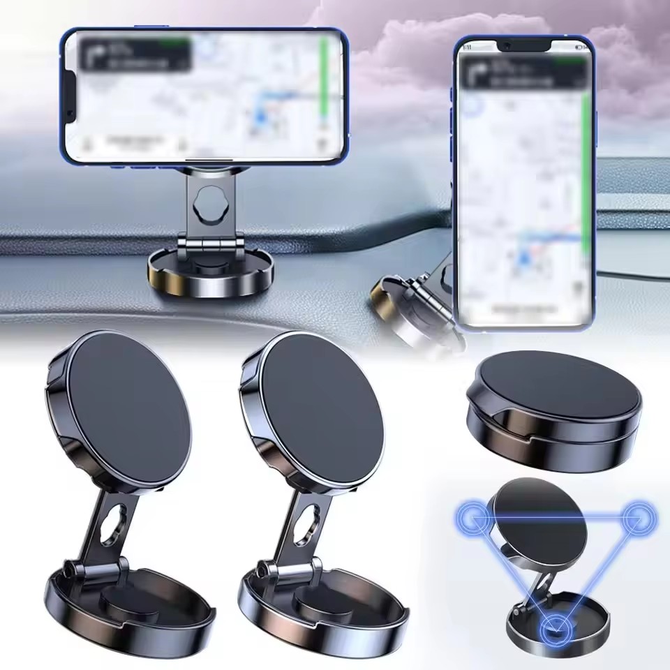 Round Folding Magnetic Car Hol - огляд і ціна Mobile Hanger Arm