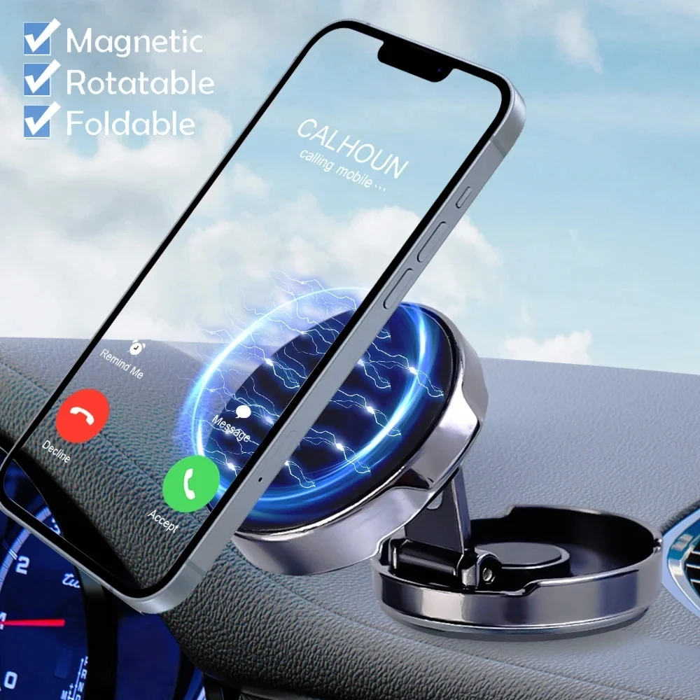 Round Folding Magnetic Car Hol - огляд і ціна Mobile Hanger Arm
