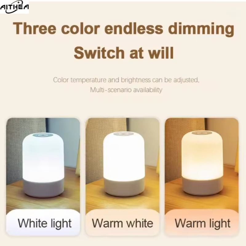 AITHEA 3 Color Led Night Light - огляд і ціна Baby Nursery Table Lamp