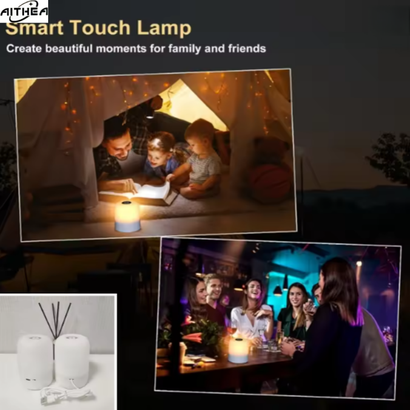 AITHEA 3 Color Led Night Light - огляд і ціна Baby Nursery Table Lamp