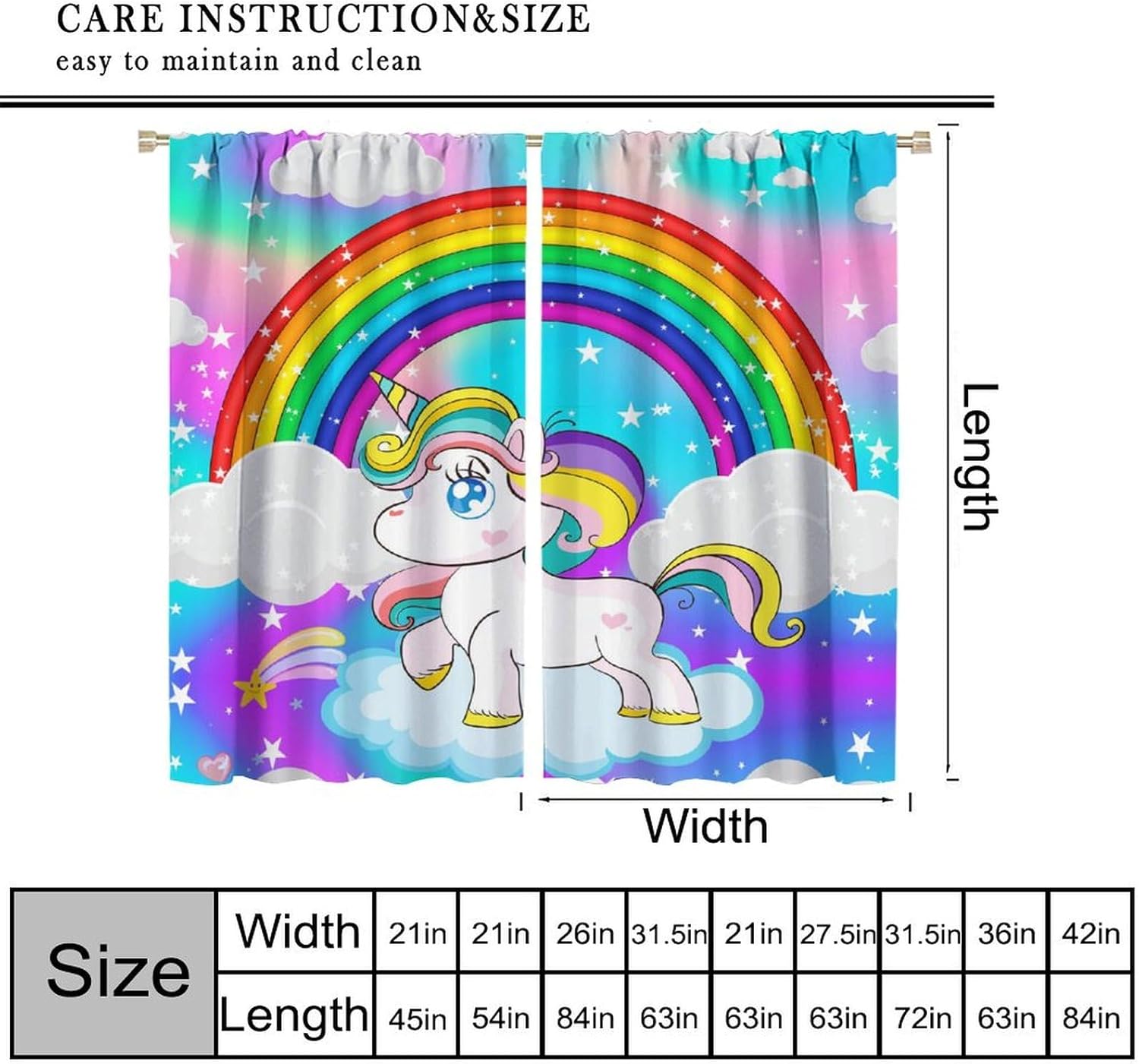 Unicorn Curtains, Fantasy Clou - огляд і ціна Baby Nursery Youtube