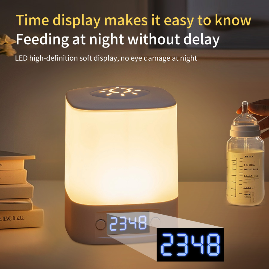 Portable Led Night Light with  - огляд і ціна Baby Nursery Table Lamp