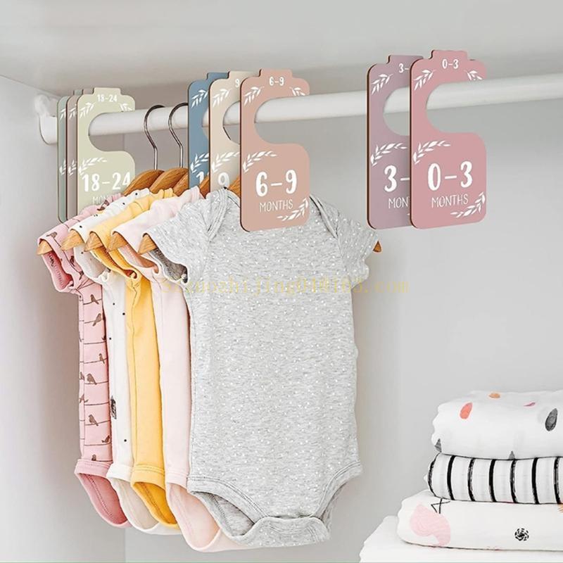 Set of 8 Baby Closet Wooden Di - огляд і ціна Baby Nursery Closet