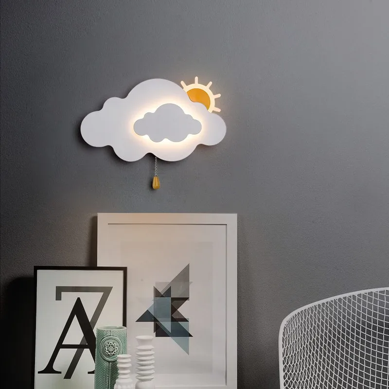 2025 Cloud Wall Lamps Children - огляд і ціна Baby Nursery Knobs