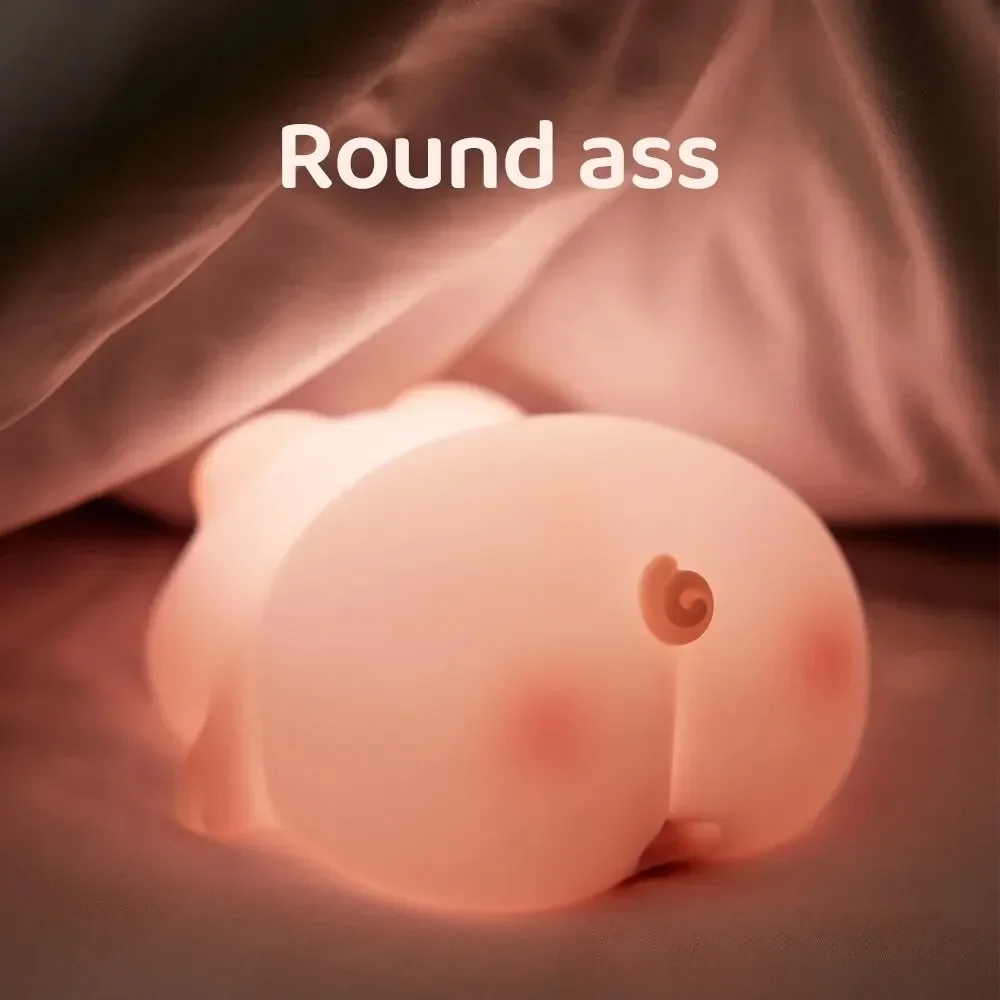 Piggy Bunny Night Light Led Ta - огляд і ціна Baby Nursery Table Lamp