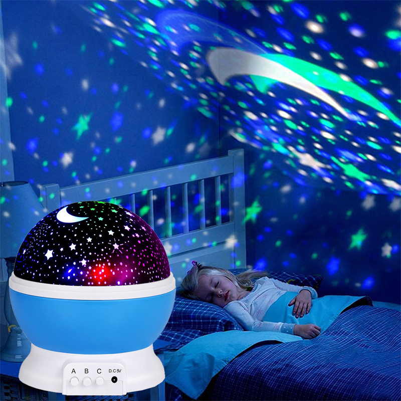 Night Lamp Projector Starry Sk - огляд і ціна Baby Nursery Table Lamp