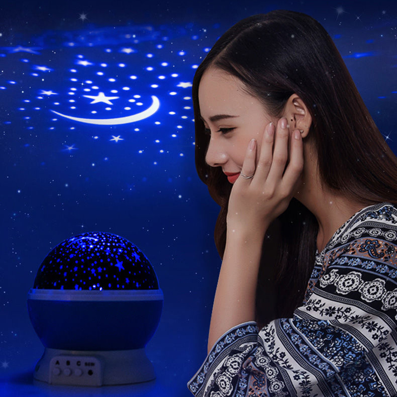 Night Lamp Projector Starry Sk - огляд і ціна Baby Nursery Table Lamp