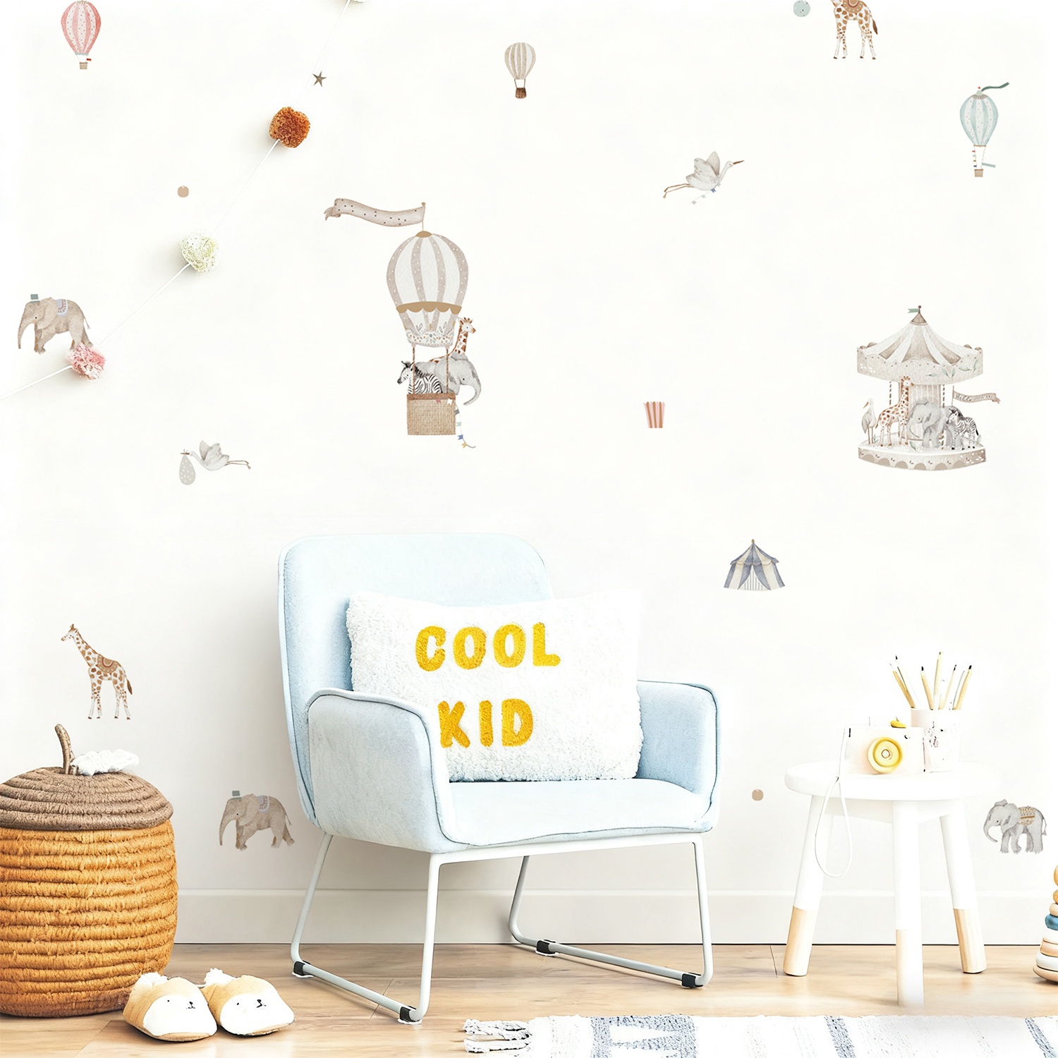 Retro Watercolor Wonderful Enc - огляд і ціна Baby Nursery Set Furniture