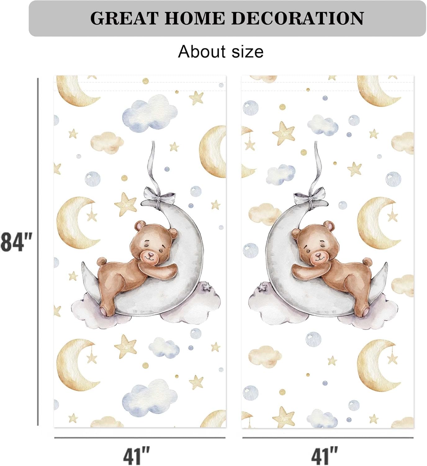 Cartoon Lovely Bear Moon and S - огляд і ціна Baby Nursery Youtube