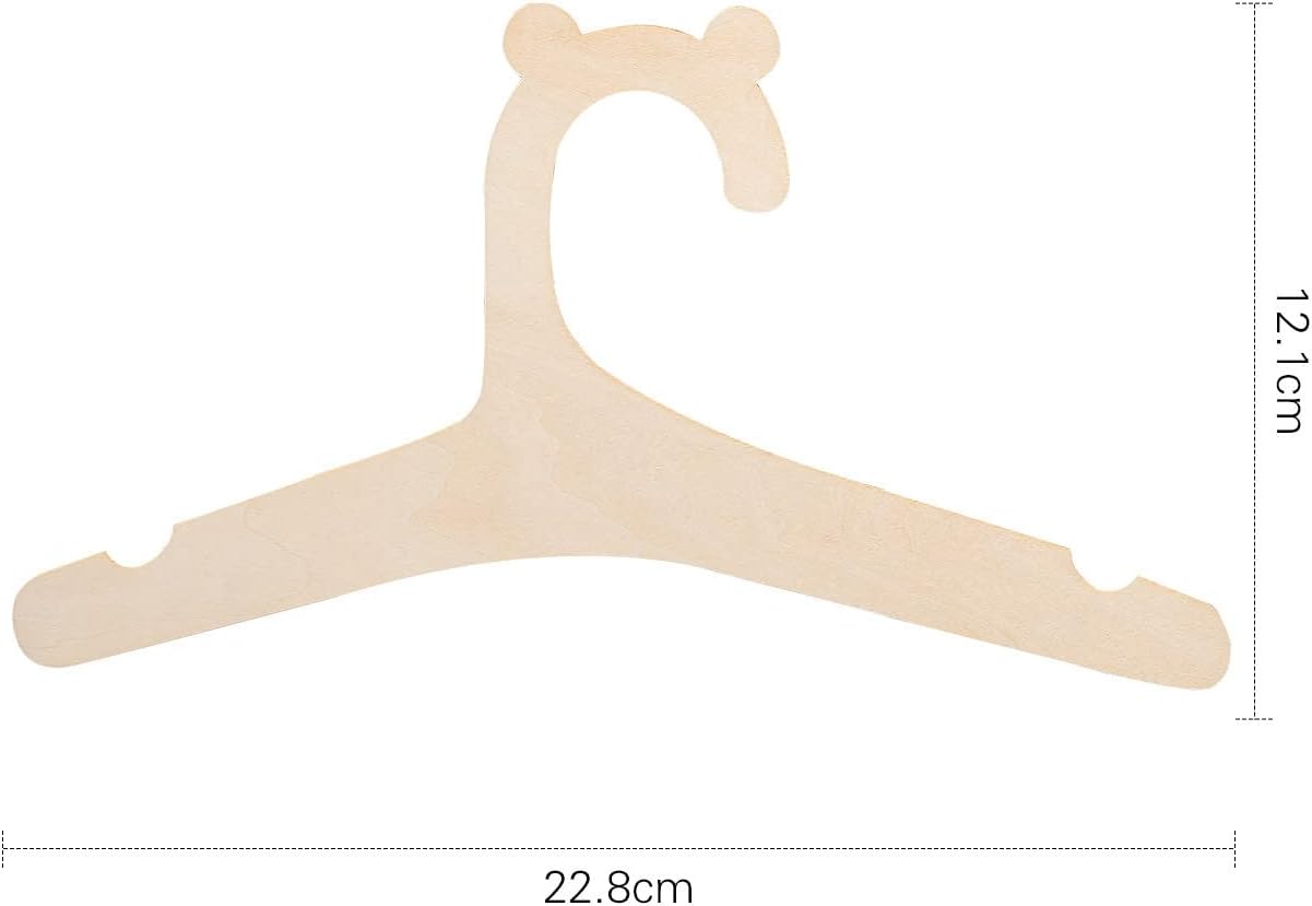 20 Pack Wooden Baby Hangers fo - огляд і ціна Baby Nursery Images Free