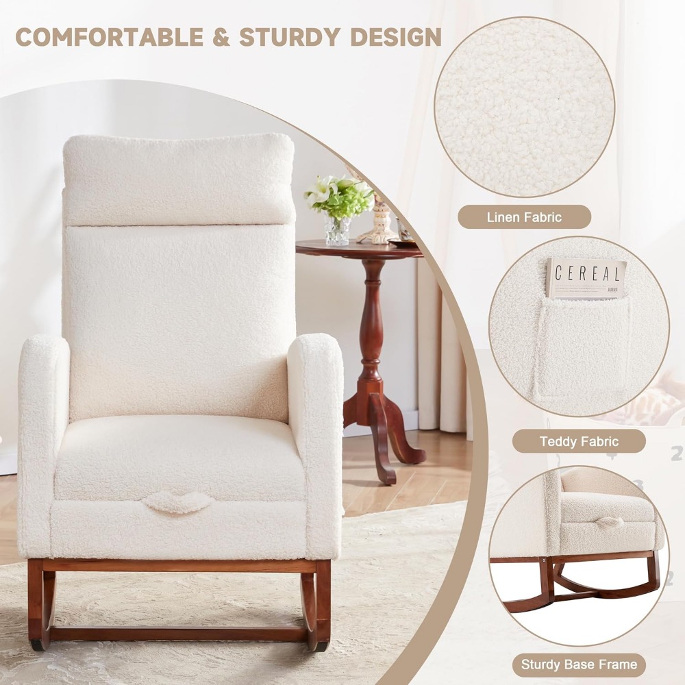 Rocking Chair Nursery Chair wi - огляд і ціна Baby Nursery Nurse