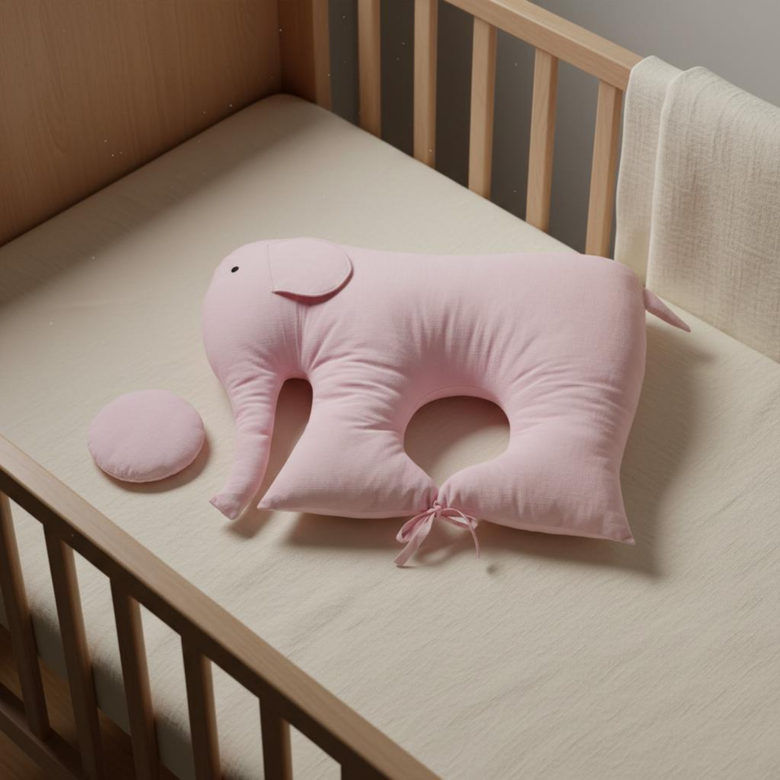 Elephant Baby Pillow Removable - огляд і ціна Baby Nursery Nurse