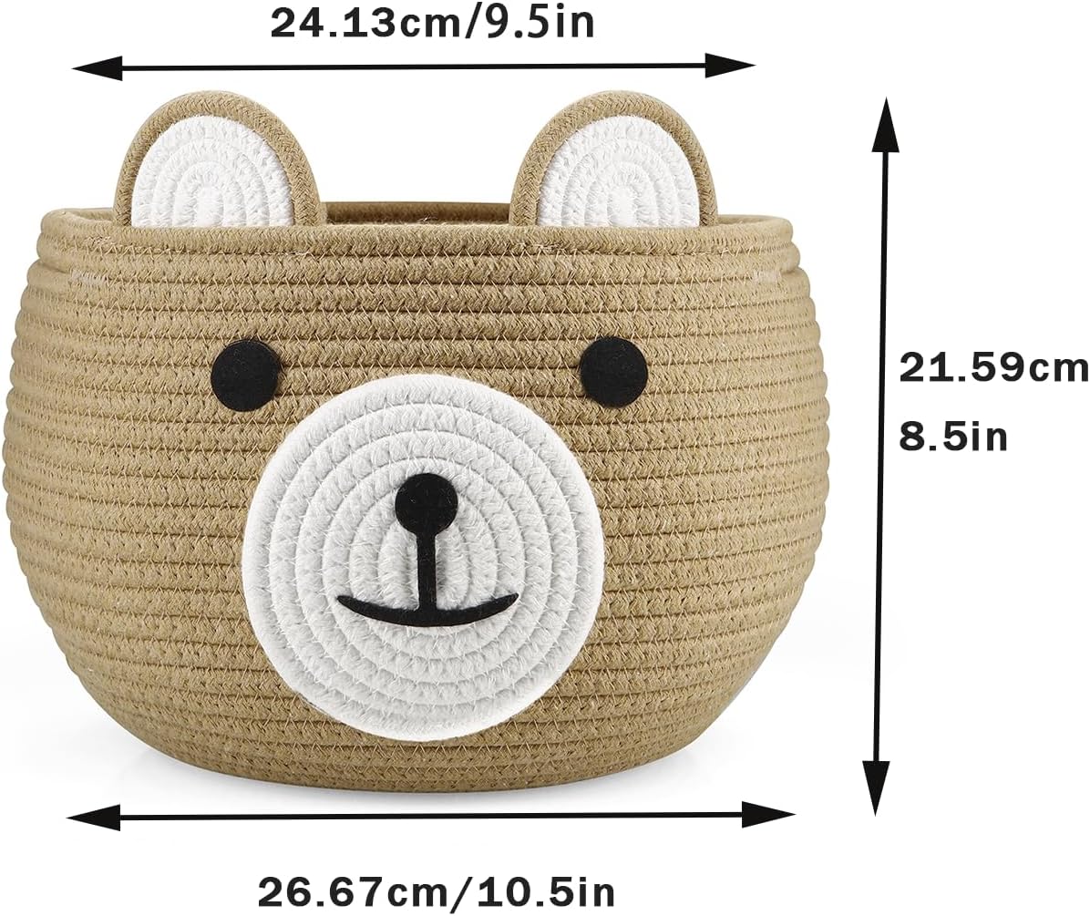 Cotton Rope Baby Basket, Cute  - огляд і ціна Baby Nursery Images Free