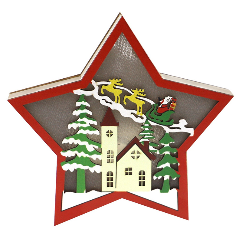 A11I 3PCS LED Wood Star Night  - огляд і ціна Baby Nursery Table Lamp