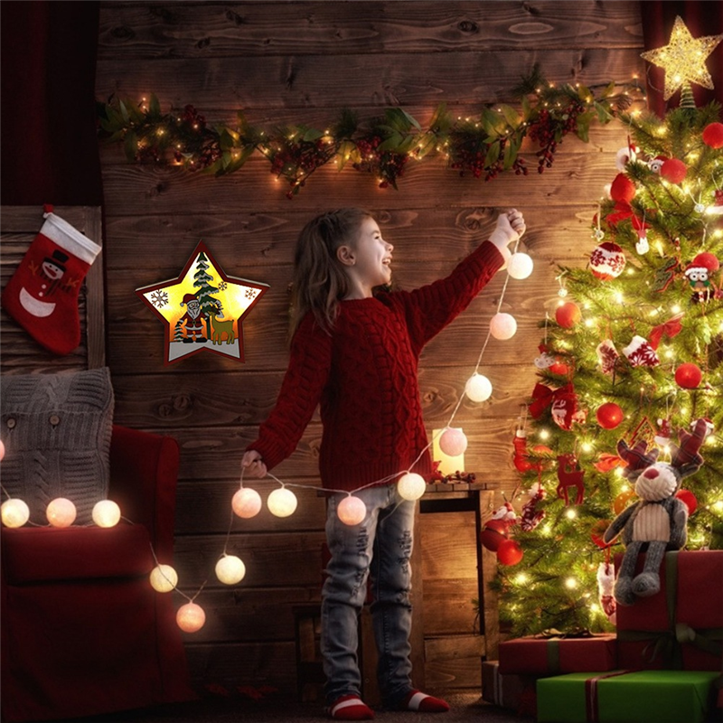 A11I 3PCS LED Wood Star Night  - огляд і ціна Baby Nursery Table Lamp