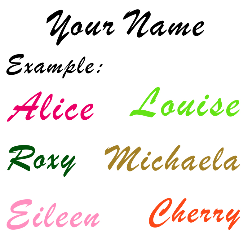 Custom Text Decal YOUR NAME Ca - огляд і ціна Baby Nursery Wall Stickers