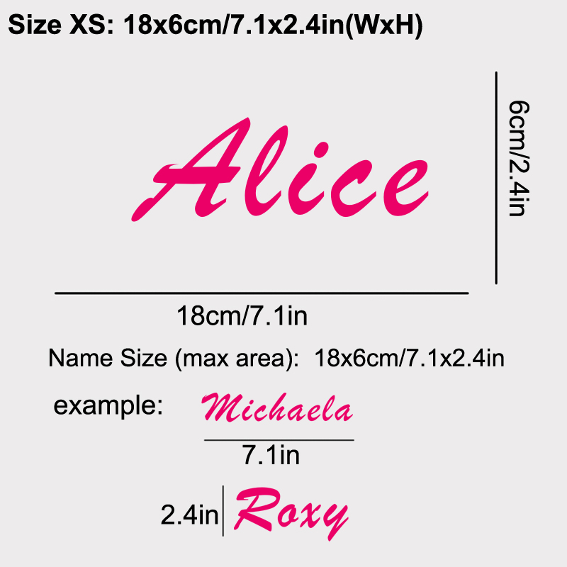 Custom Text Decal YOUR NAME Ca - огляд і ціна Baby Nursery Wall Stickers