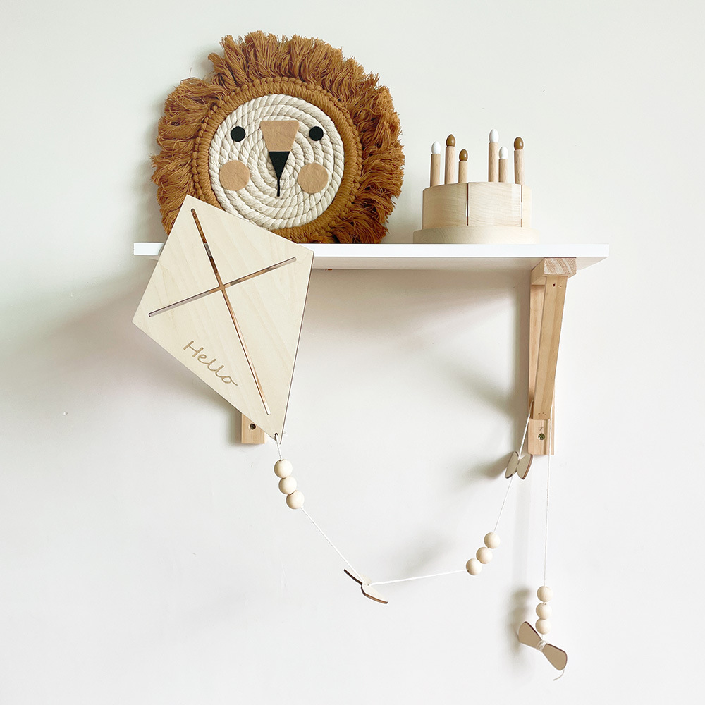 INS Nordic Wooden Kite Wall Or - огляд і ціна Baby Nursery Things
