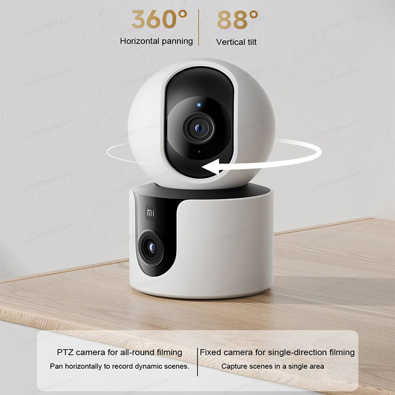 XIAOMI Smart Camera C300 Dual  - огляд і ціна Baby Monitor Split Screen