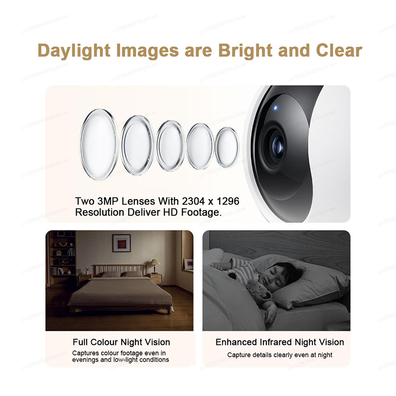 XIAOMI Smart Camera C300 Dual  - огляд і ціна Baby Monitor Split Screen