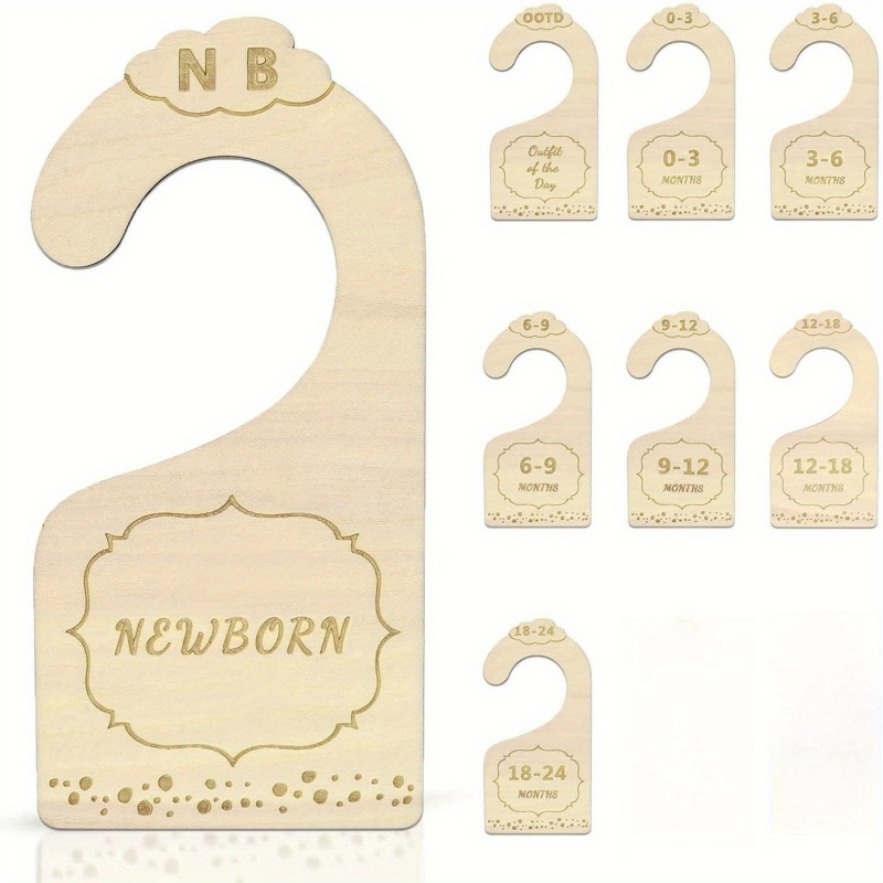 8PCS/1SET Baby Closet Size Div - огляд і ціна Baby Nursery Closet