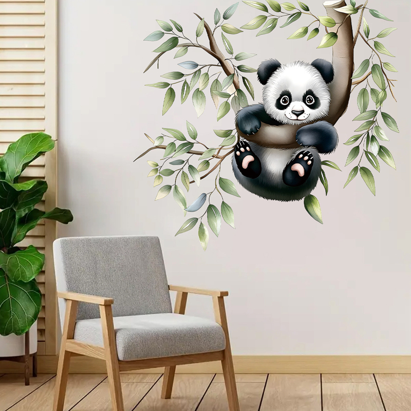 Cute Animal Poster Baby Panda  - огляд і ціна Baby Nursery Tree