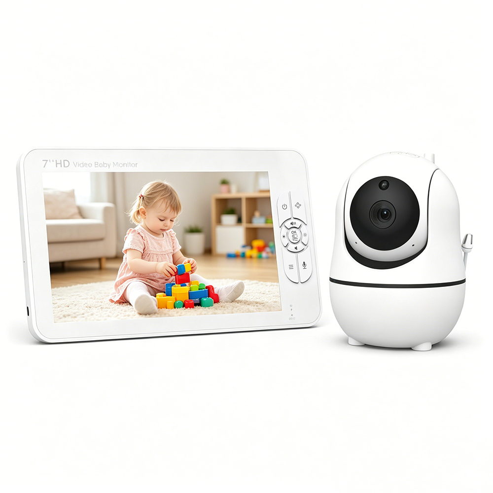 7 Inch Split-Screen Baby Monit - огляд і ціна Baby Monitor Split Screen