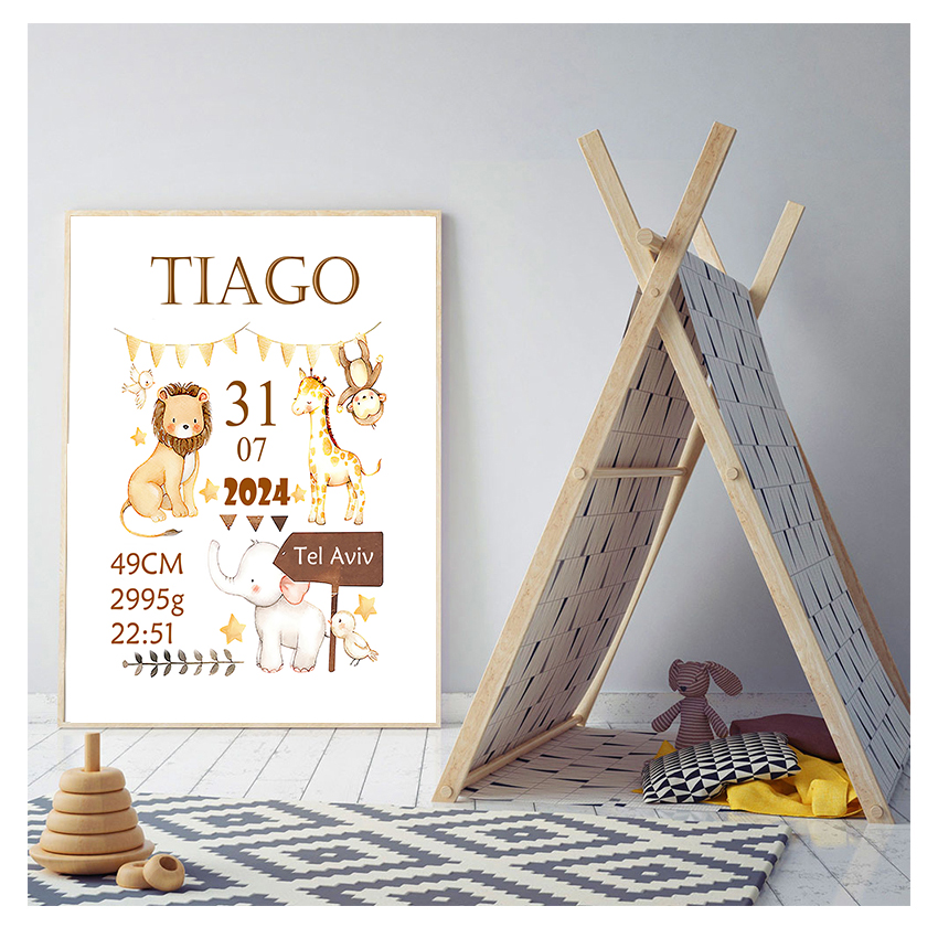 Poster Nursery Art Print Anima - огляд і ціна Baby Nursery Posters