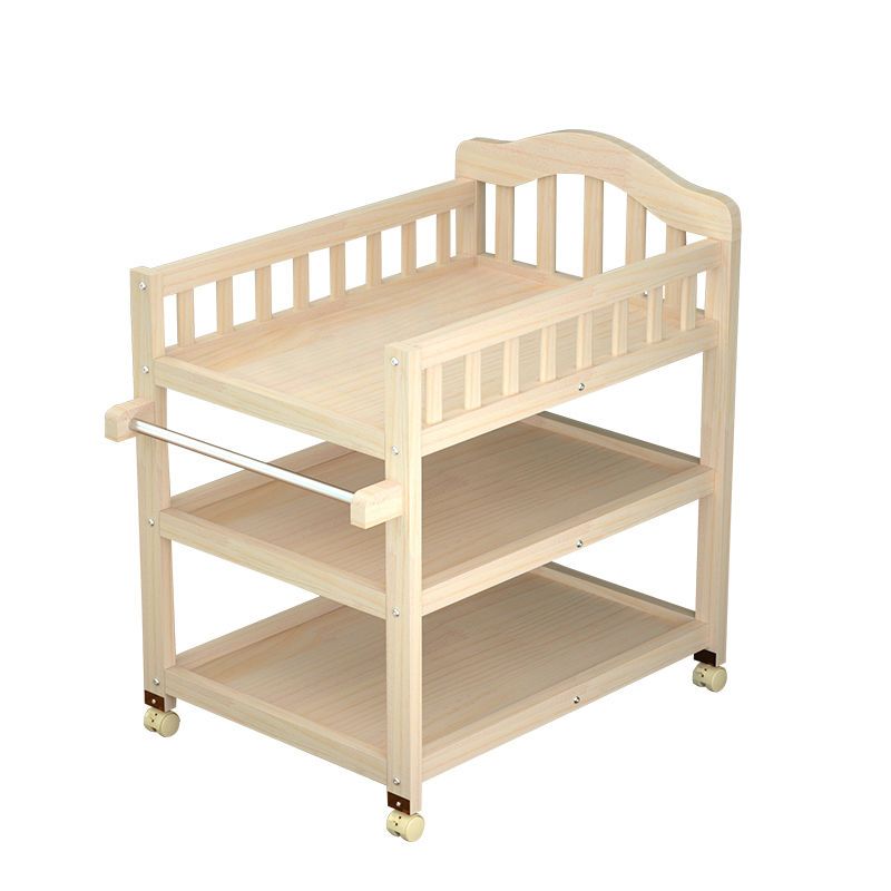 Solid Wood Baby Crib with Chan - огляд і ціна Baby Nursery Set Furniture