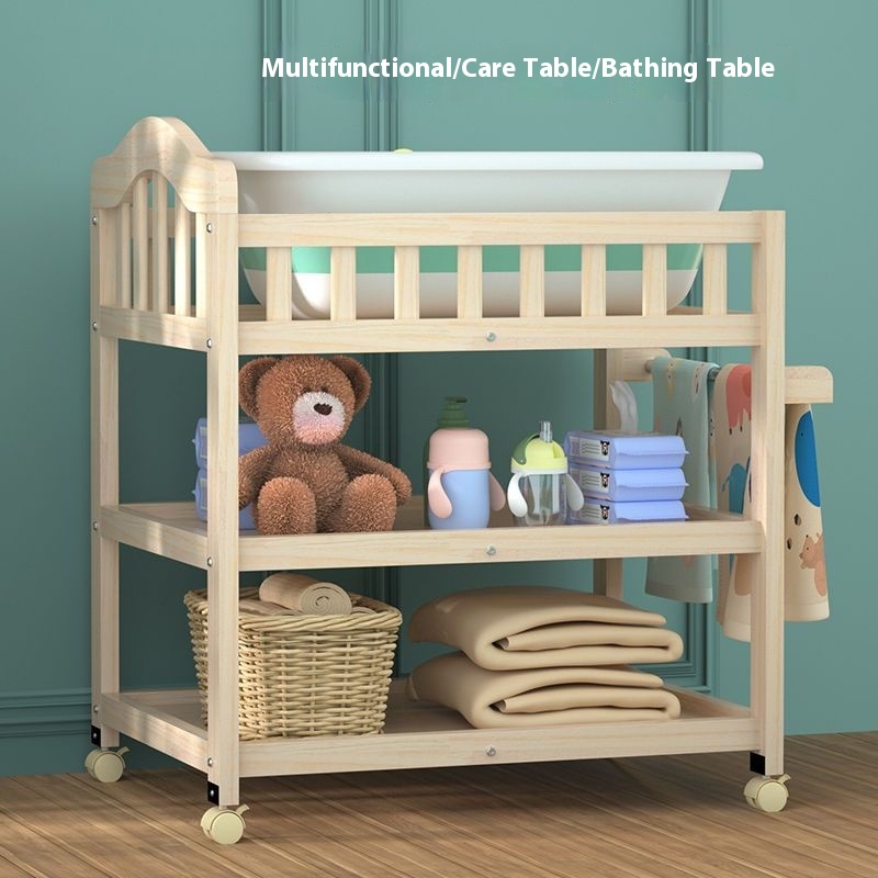 Solid Wood Baby Crib with Chan - огляд і ціна Baby Nursery Set Furniture