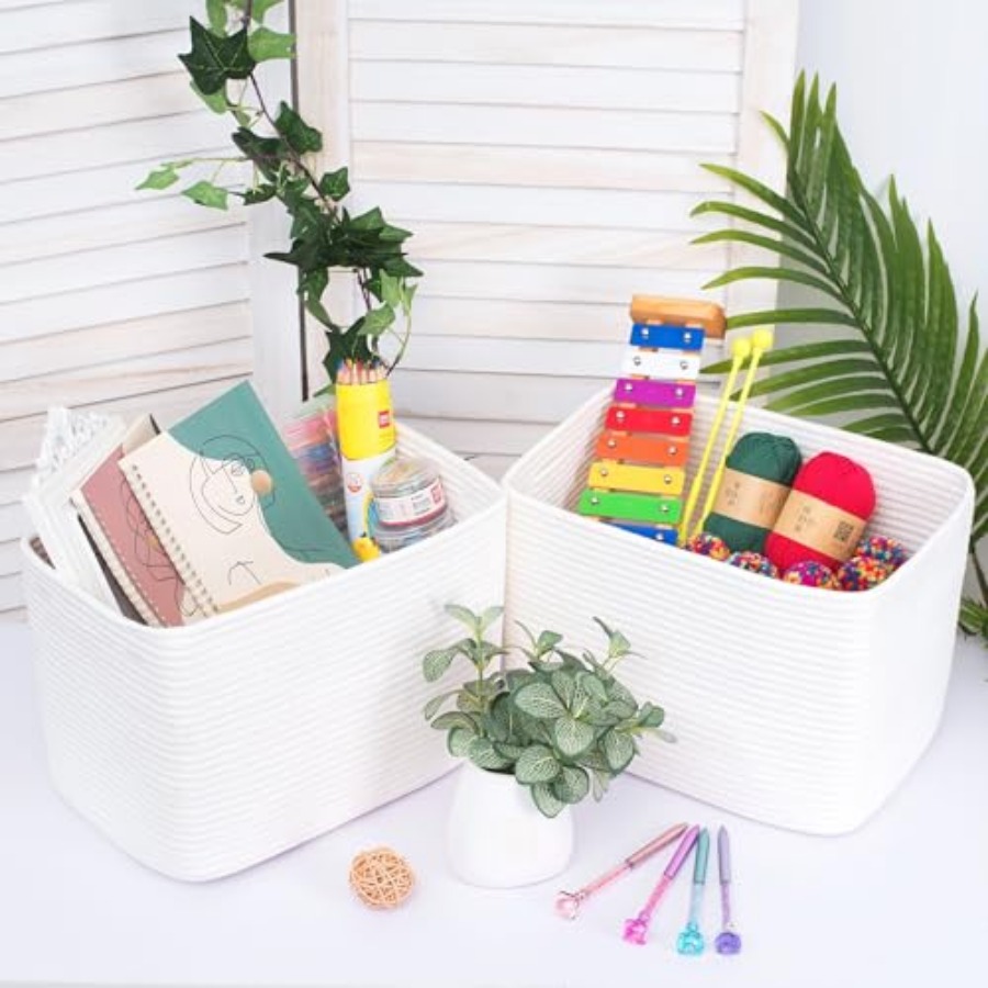 3-Pack Storage Baskets for She - огляд і ціна Baby Nursery Closet