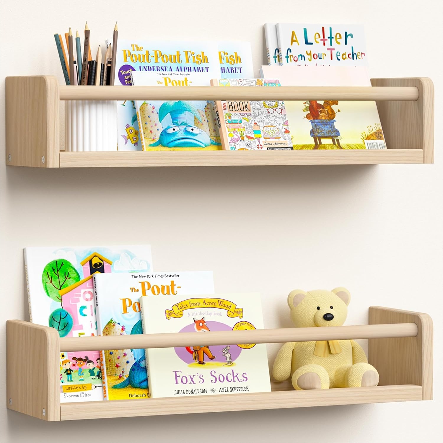 2 Pack 15.7 Inch Floating Book - огляд і ціна Baby Nursery Images Free