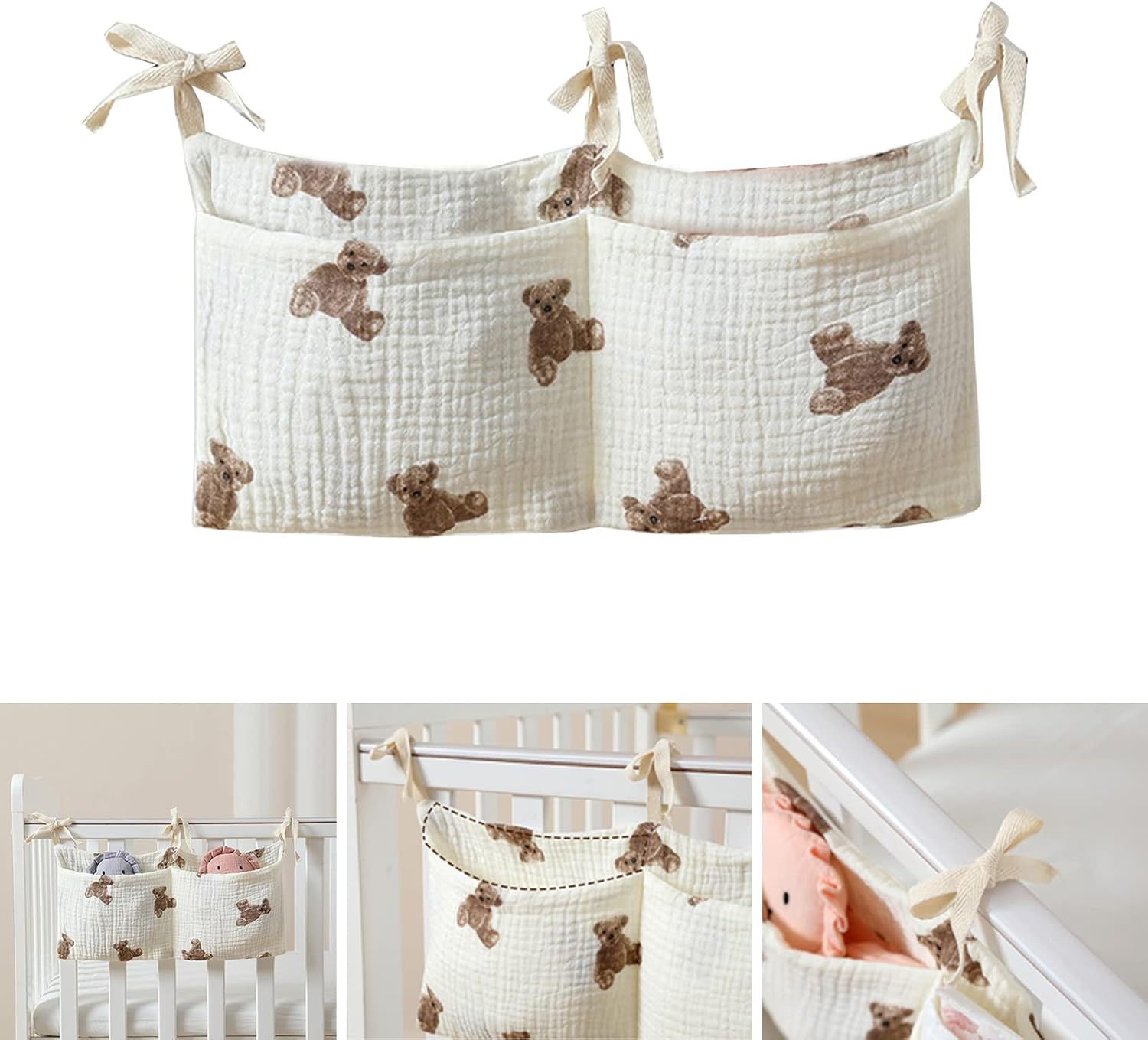 Baby Crib Organizer Cot Caddy  - огляд і ціна Baby Nursery Things