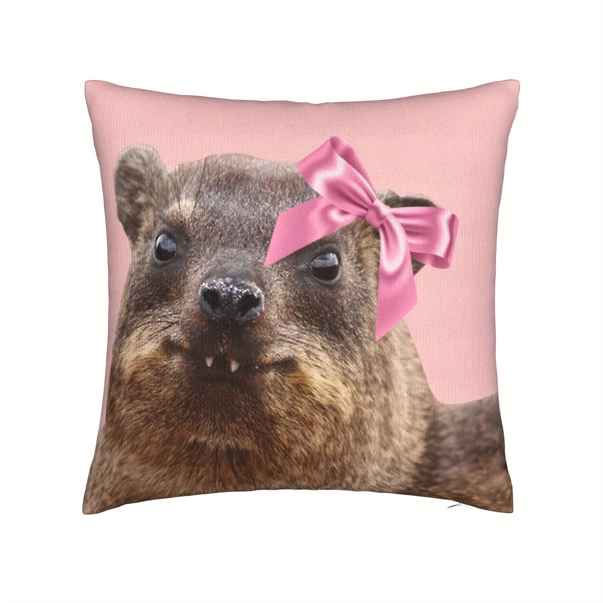 Cute Raccoon Pillowcase Nurser - огляд і ціна Baby Nursery Cushion